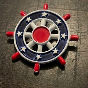 Nautical Themed Brooch Vintage RNK pin
